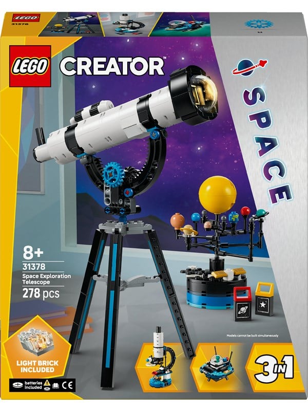 LEGO 31378 Creator 3-in-1 - Weltraumteleskop