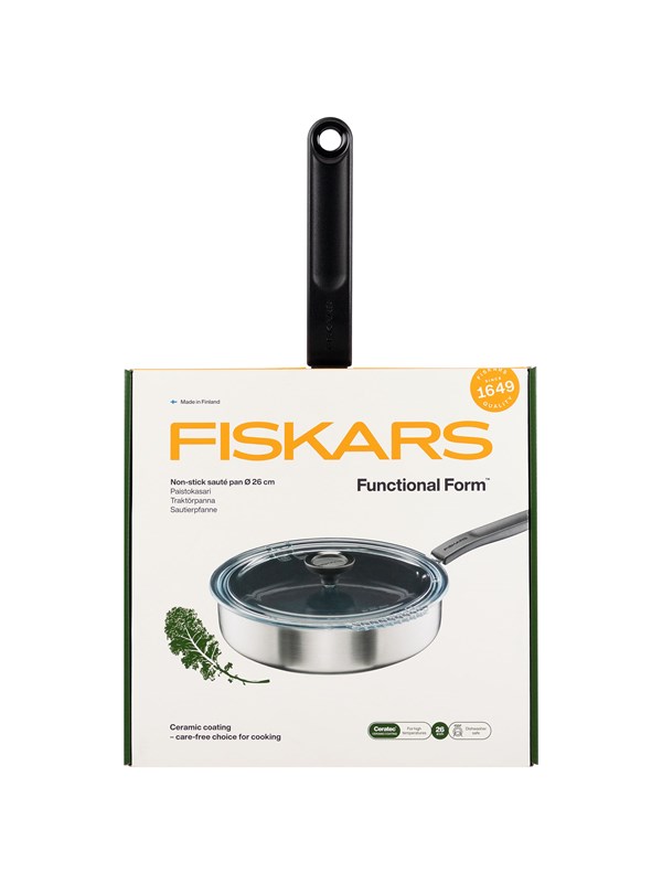 Fiskars FunctionalForm Sauté Pan - 26 cm