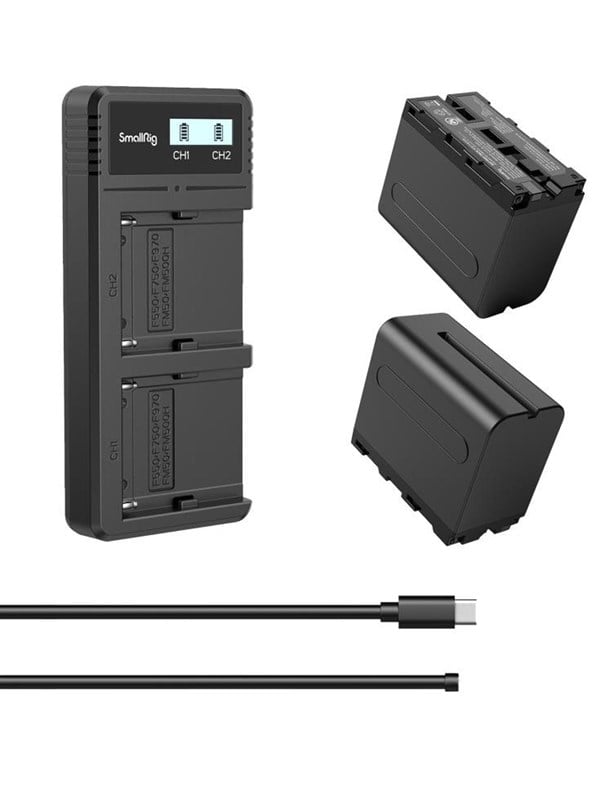 SmallRig 3823 NP-F970 Battery  Charger Kit
