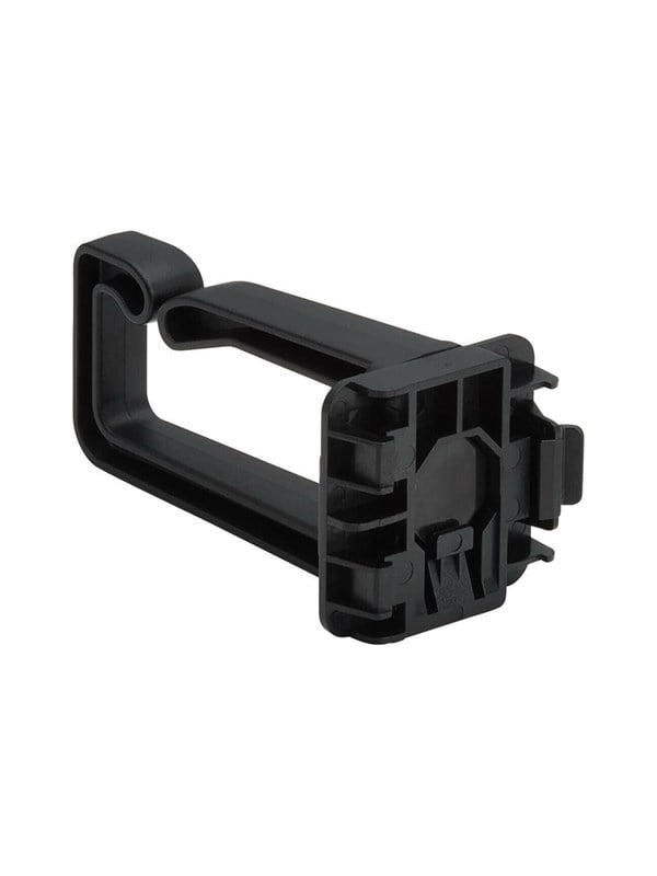 Eaton Tripp Lite Series Cable Management D-Rings for DIN Rails - Multi-Angle 1U Black 2 Pack
