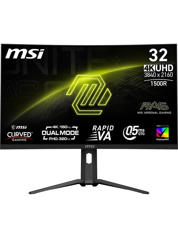 Image of 32" MSI MAG 321CUPDF - 3840x2160 (4K) - 160Hz - VA - 15W USB-C