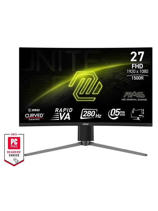 Image of 27" MSI MAG 276CPXF - 1920x1080 (FHD) - 280Hz - VA