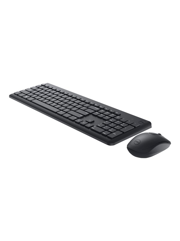 Dell Keyboard and Mouse KM3322W - keyboard and mouse set - QWERTZ - German - black - with 3-year NBD Advanced Exchange Input Device - Tastatur  Maus Set - Deutsch - Schwarz