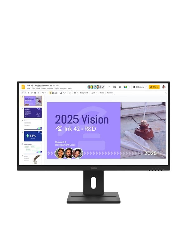 Image of 27" Lenovo ThinkVision E27Q-40 - 2560x1440 (QHD) - 100Hz - IPS