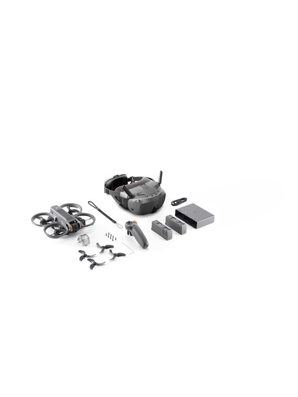 DJI Avata 2 Fly Smart Combo (drei Akkus) (23 min, 377 g, 12 Mpx), Drohne, Grau - Bild 7