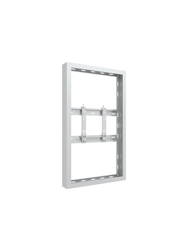 Multibrackets M Pro Series enclosure - small - for digital signage panel - high brightness - white - Max 25 kg - recommended for 43"