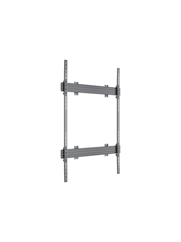Multibrackets M Pro Series mounting kit - single side - for LCD display - fixed - black - Max 150 kg - recommended for 75"-140"