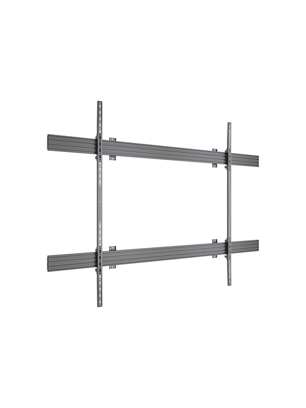 Multibrackets M Pro Series mounting kit - single side - for LCD display - fixed - black - Max 150 kg - recommended for