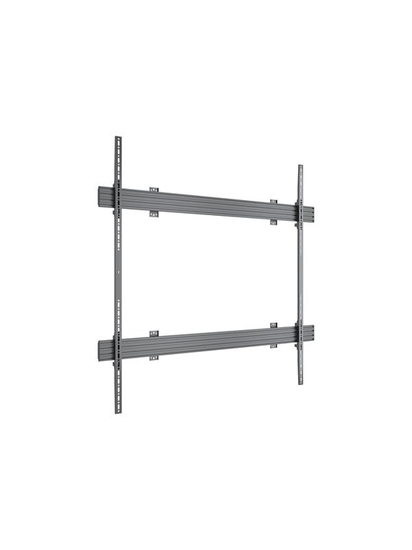 Multibrackets M Pro Series mounting kit - single side - for LCD display - fixed - black - Max 150 kg - recommended for