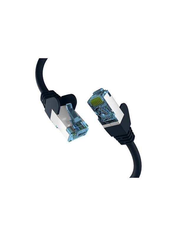 M-CAB EFB-Elektronik patch cable - 50 m - black - Schwarz - 50m