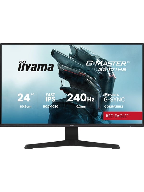 Image of 24" iiyama G-MASTER Red Eagle G2471HS-B1 - LED monitor - Full HD (1080p) - 24"