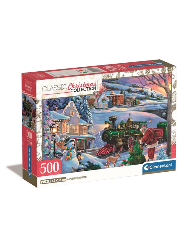 Clementoni Christmas Train Puzzle - 500 pieces Boden
