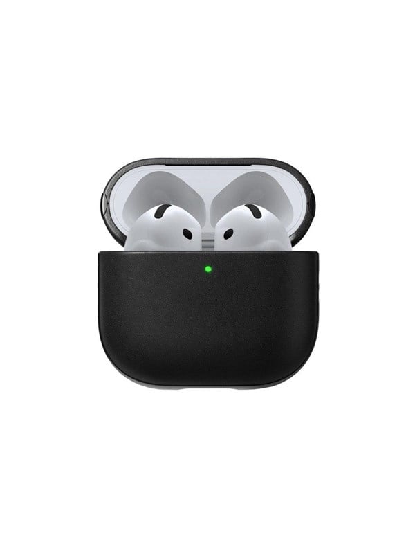 Nomad Modern Leather Case - Airpods 4  Black   Leather