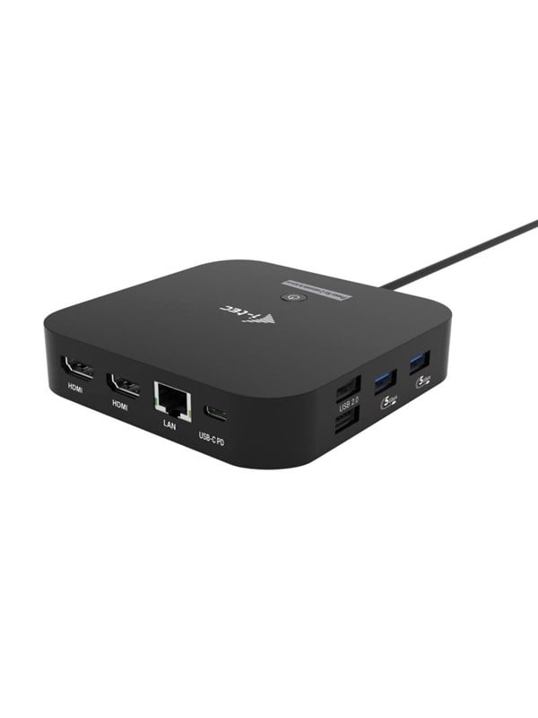 I-Tec USB-C Dual HDMI Docking Station with Power Delivery 100W