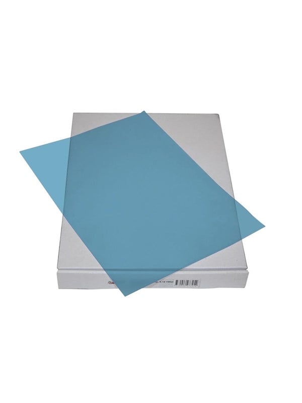 BRIGHTOFFICE Charteque A4 100 pcs clear blue plastic
