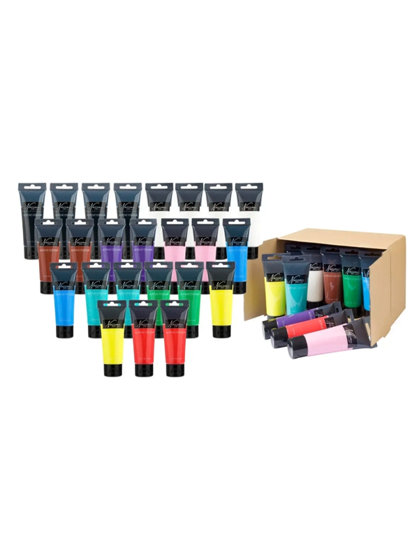 Creative Craft Group Acrylic color 75ml. in tube. ass. colors