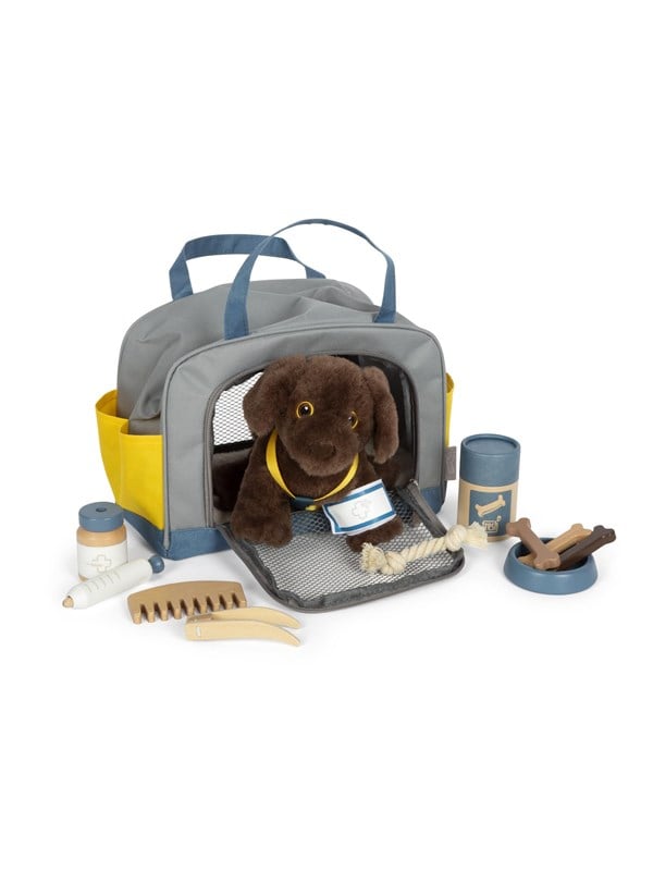 Small Foot Dog with Carry Bag and Care Set