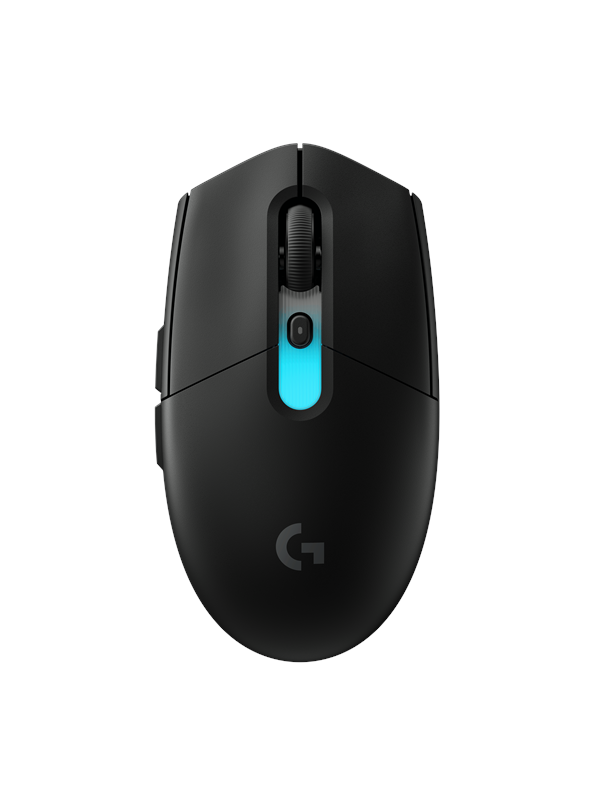 Maus Logitech G305 X SUPERLIGHT kabellos 44000 DPI schwarz RGB LIGHTSYNC
