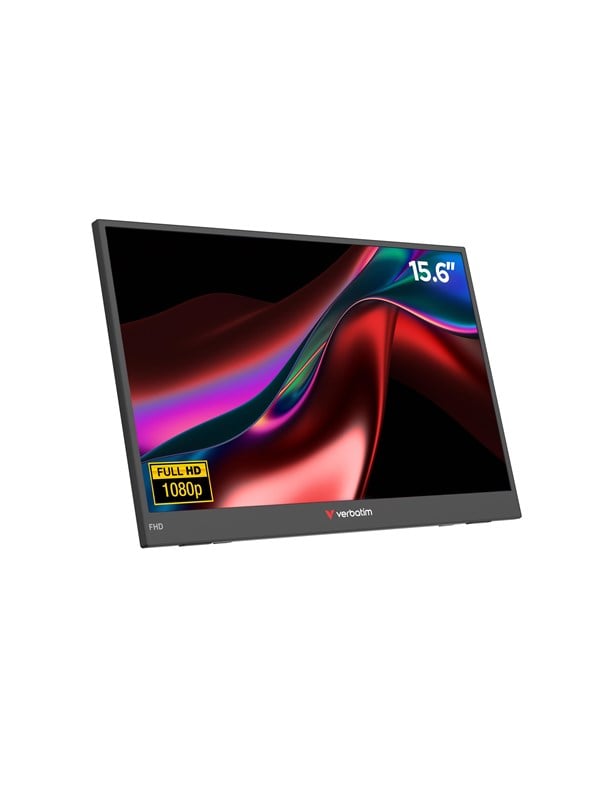 Image of 15.6" Verbatim Portable 15.6" FHD Monitor LIGHT