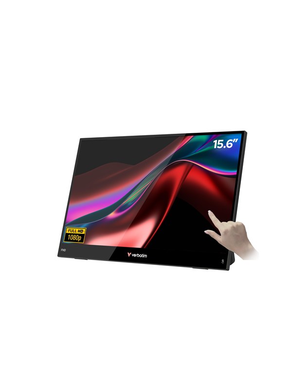 Image of 15.6" Verbatim Portable 15.6" FHD Touch Monitor LIGHT