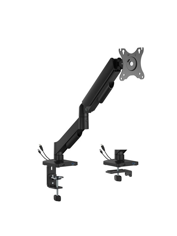 Gembird Adjustable desk display mounting arm with USB ports 1-display 17-32