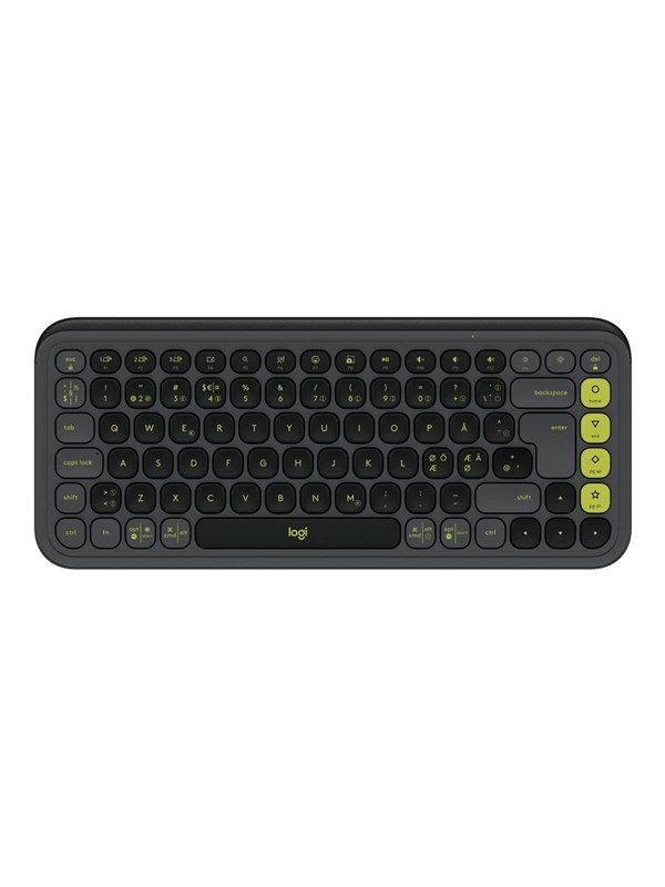 Image of Logitech POP Icon Keys - Tastatur - Nordic ISO - Grau