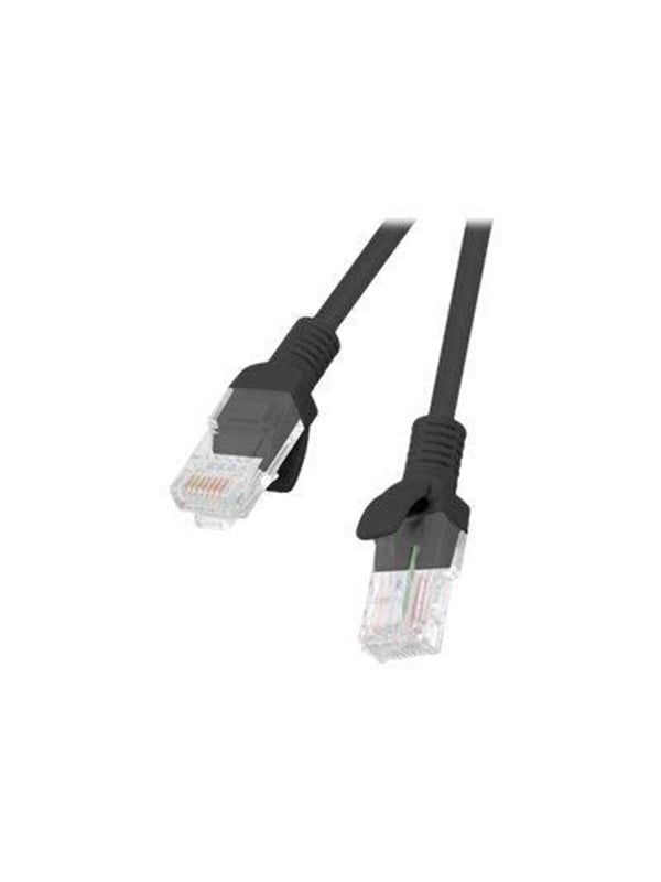 Lanberg patch cable - 10 m - black RAL 9004 - Schwarz - 10m
