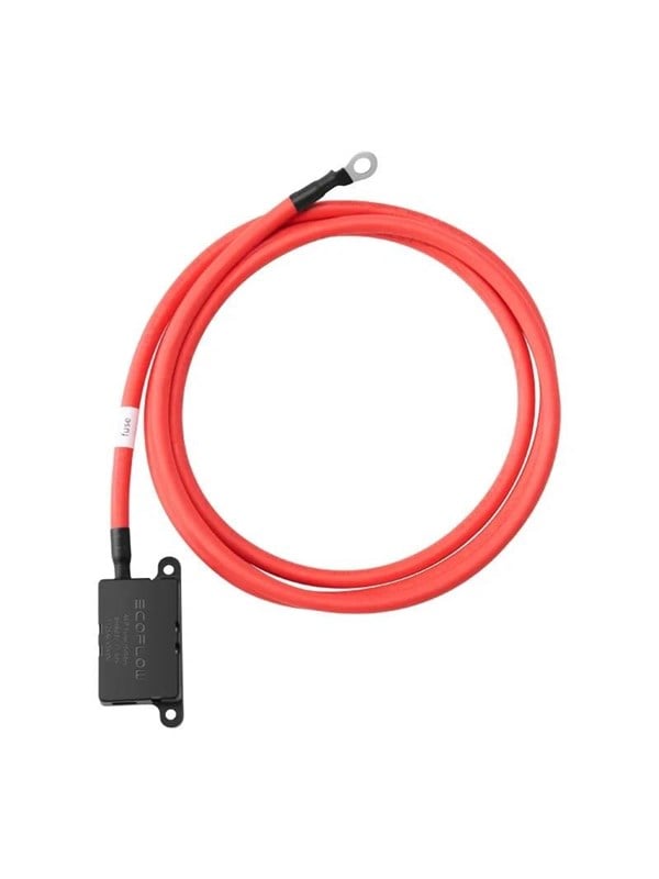 Verlängertes Sicherungskabel EcoFlow 2m für Lichtmaschinenlader 500W 800W