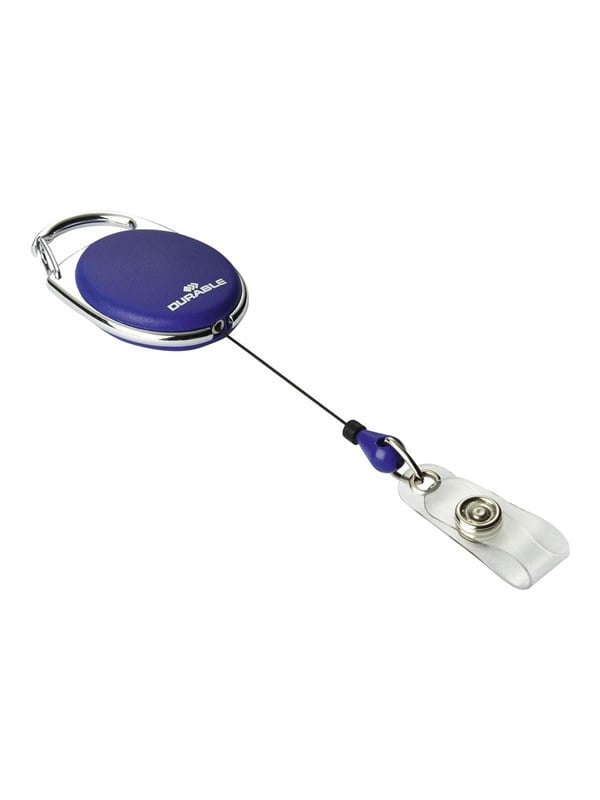 Durable Ausweishalter JOJO STYLE dunkelblau 10 Stück Ausziehlänge 80cm - Image 2