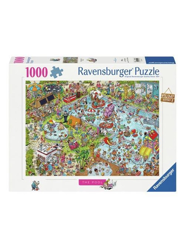 Ravensburger Jigsaw Puzzle Holiday Resort 3: The Pool 1000pcs. 2D Puzzles