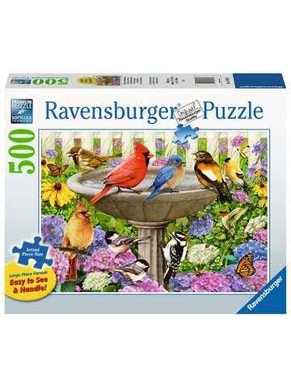 Ravensburger Birdbath Puzzle 500 pcs. 2D Puzzles