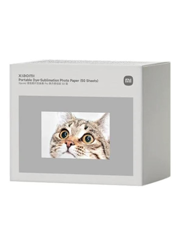 Xiaomi Portable Dye-Sublimation Photo Paper 50 Sheets