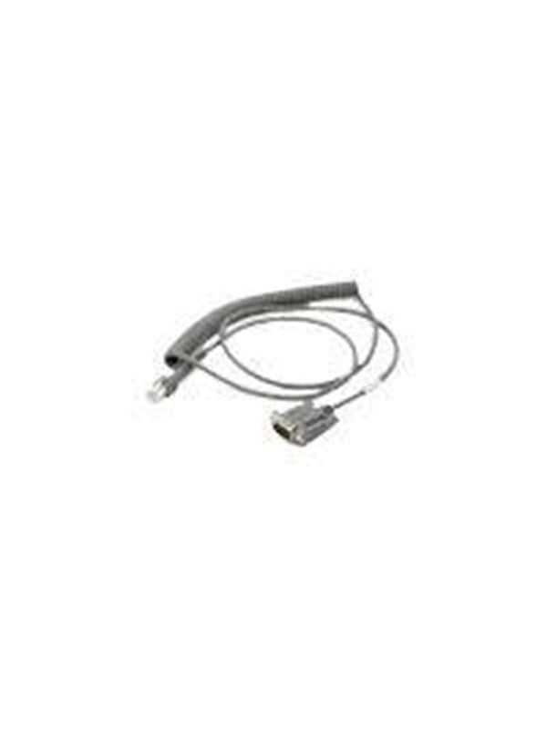 Zebra - serial cable - DB-9 to RJ-45 (10 pin) - 2.74 m