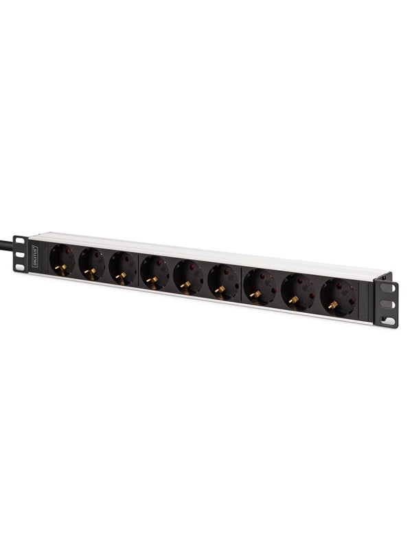 DIGITUS 9-Port - 1U - Aluminum PDU
