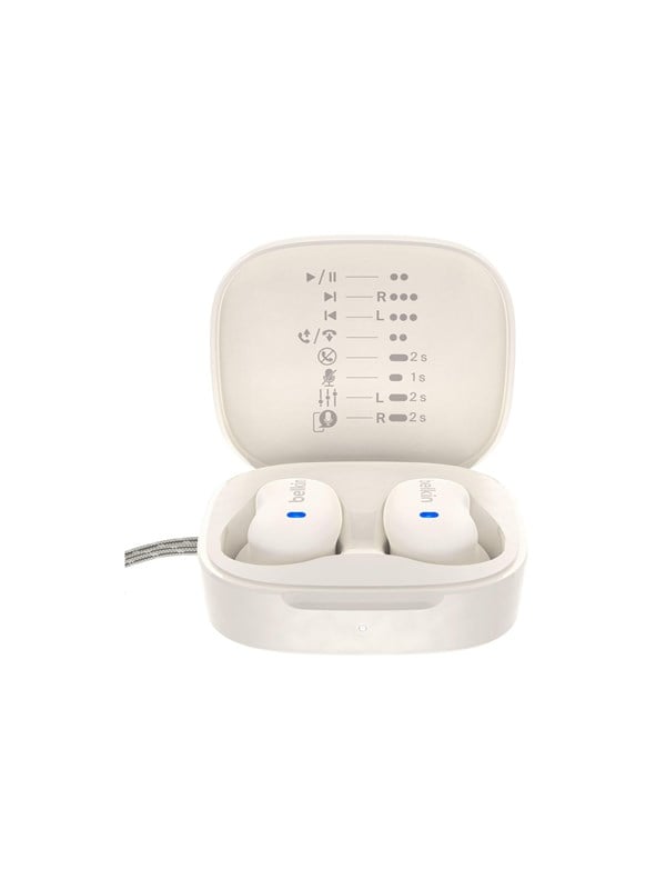 Belkin Belkin SoundForm Anywhere Wireless In-Ear-Kopfhörer, cream