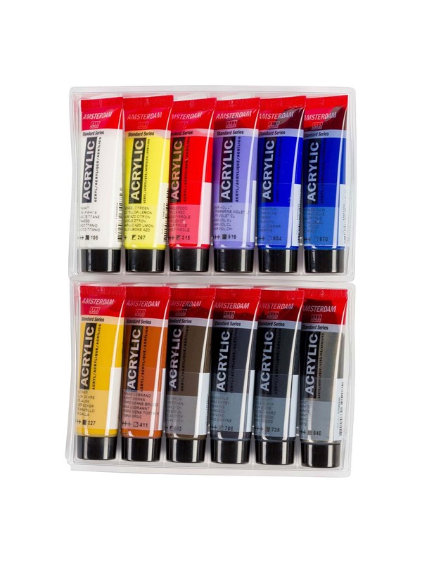 Bruynzeel Amsterdam Standard Series Acrylic Paint Urban Landscape Set 20ml 12pcs.