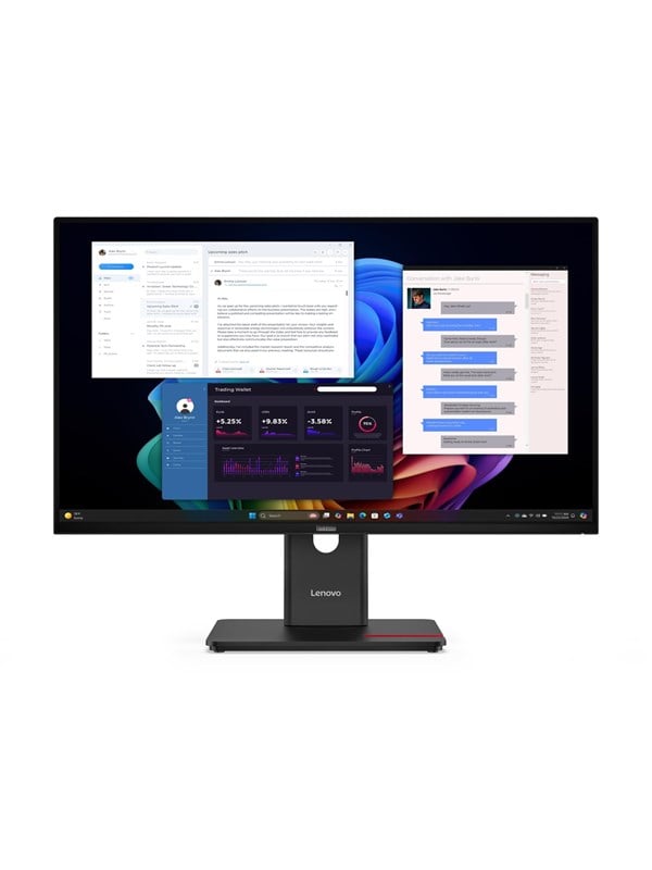 Image of 27" Lenovo ThinkVision T27UD-40 - 3840x2160 (4K) - 60Hz - IPS - 100W USB-C