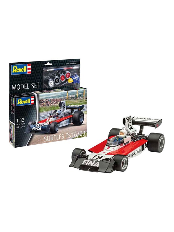Revell Model Building Kit - Surtees TS1603 Formula 1 132 - 78dlg