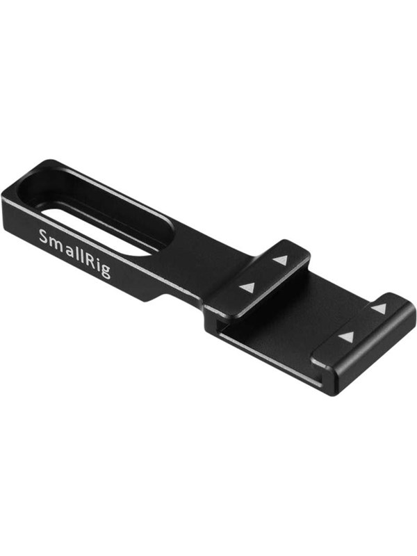 Adaptador de montaje de zapata caliente Outrigger de extensión de zapata fría SmallRig para micrófono EVF y accesorios de cámara - 2879