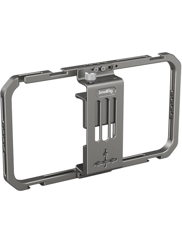 Jaula Universal para teléfono inteligente SmallRig para iPhone 14/13 Pro/Pro Max con asas plegables plataforma de controles inalámbricos para iPhone 14 /13/12