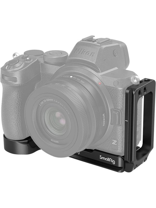 Placa de soporte en L para cámara SmallRig para cámara Nikon Z5/Z6/Z7, placa base Arca y placa lateral, placa de montaje de trípode de liberación rápida 2947