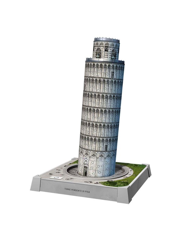 4005555080282 - 3D Puzzle Iconics Tower of Pisa - With Light - 231st 3D Puzzle