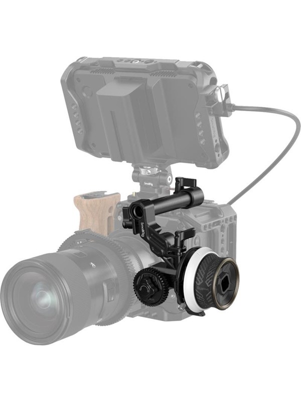 SmallRig Mini Matte Box Lite para cámaras DSLR sin espejo, Compatible con lente de 52mm/55mm/58mm/62mm/67mm/72mm/77mm/82mm/86mm 3575