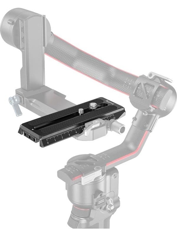 Placa de liberación rápida SmallRig Manfrotto para DJI RS3 /RS3 Pro/RS 2/RSC 2/RS 4/RS 4Pro/Ronin-S cardán con orificio roscado 1/4 -3158B