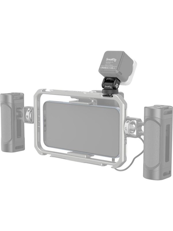 Adaptador Universal SmallRig Mini Cold Shoe a Tornillo de 1/4"-20 para Cámara, Teléfono, Jaula, Luz LED de Video, Compacto y Portátil -3577