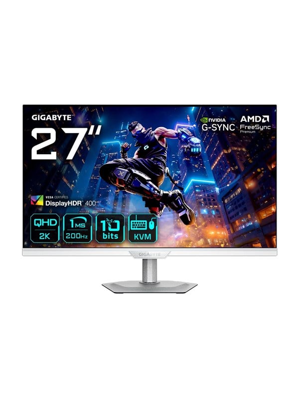 Image of 27" GIGABYTE M27Q2 QD - 2560x1440 (QHD) - 210Hz - IPS - 18W USB-C - KVM switch