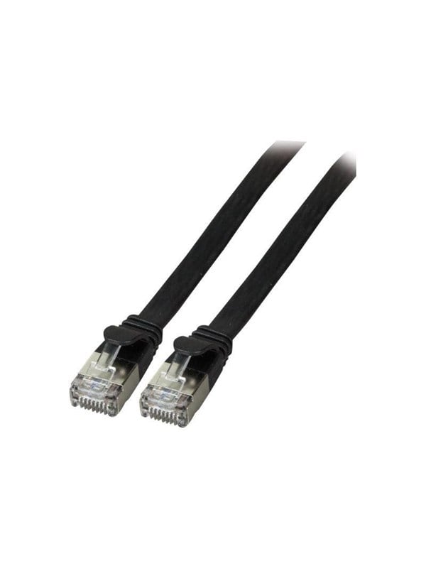 EFB NORDIC EFB-Elektronik patch cable - 25 cm - black - Schwarz - 025m