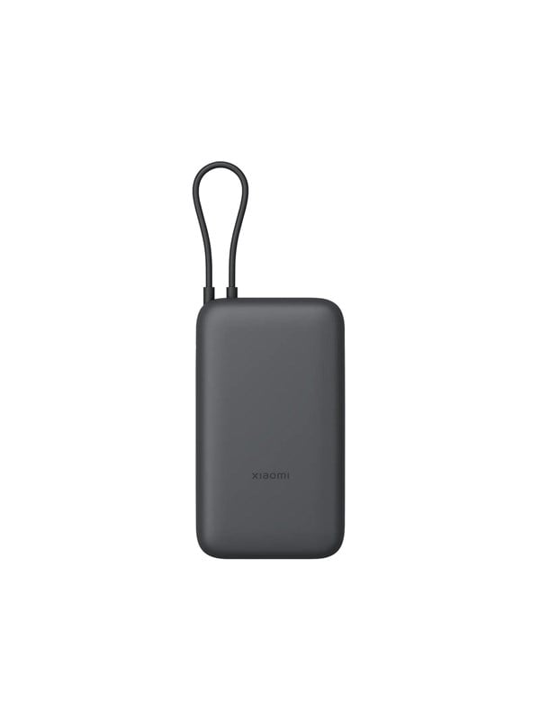 Xiaomi PB2020MI - Powerbank - integriertes Kabel - 20000 mAh - 74 Wh - 22,5 Watt - 3 A - Schnellladung - 3 Ausgangsanschlüsse (USB-C, USB) - dunkelgrau - Image 3