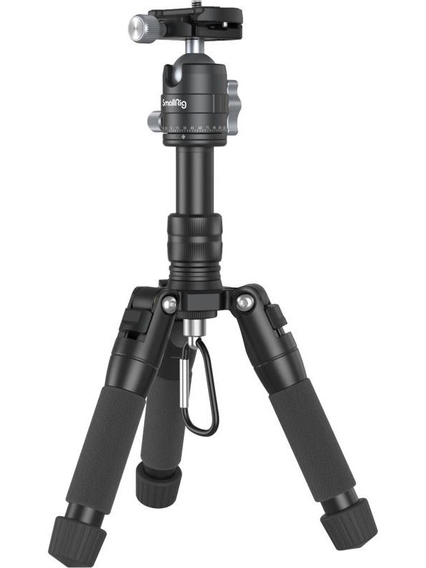 SmallRig-Mini trípode de aluminio, VT-20 con cabezal de bola de 360 ° para videocámara DSLR, carga de hasta 13lb/6kg -4289