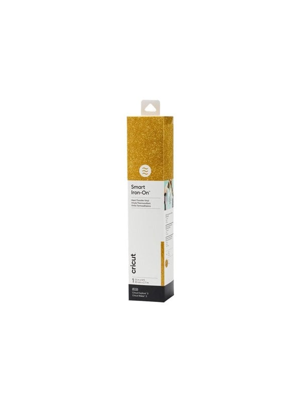 Cricut Smart Iron-On - craft material - 33 cm x 27 m - gold - vinyl